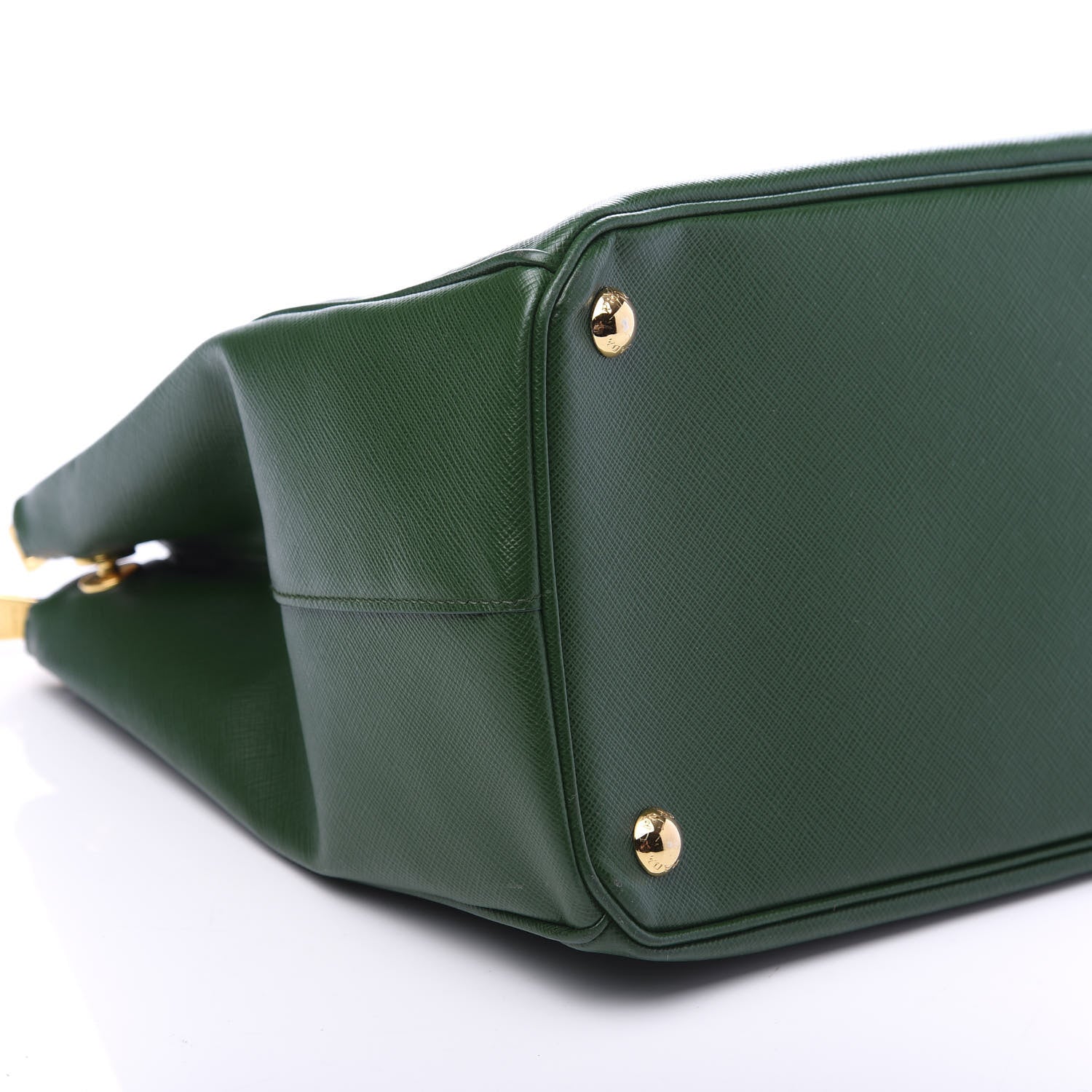 Prada Saffiano Medium Galleria Double Zip Tote Biliardo 7 of 10