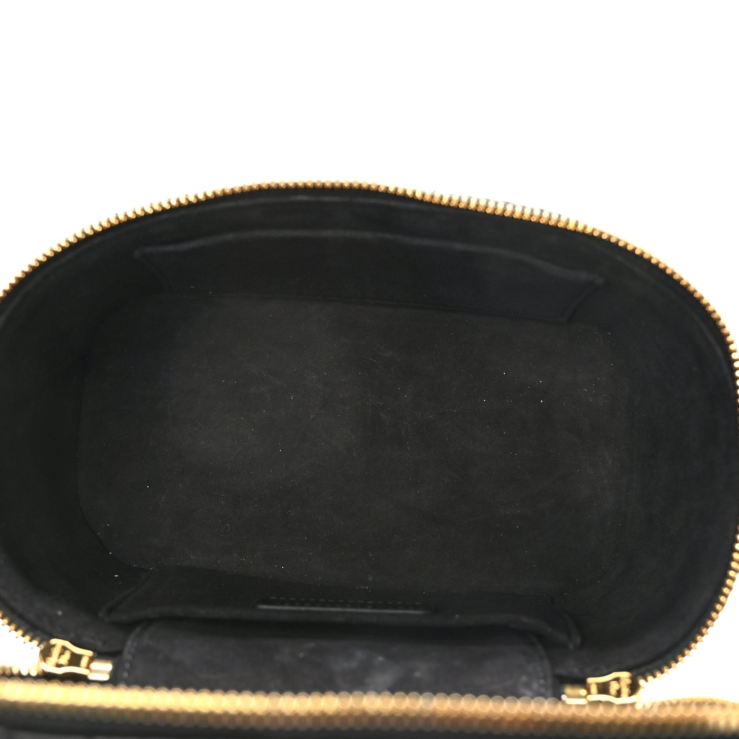 Lambskin Cannage Small Diortravel Vanity Case Black