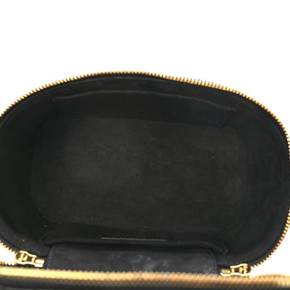 Christian Dior Lambskin Cannage Small Diortravel Vanity Case Black 5 of 8