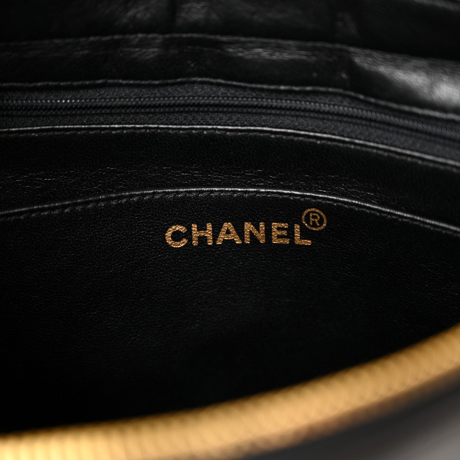 Chanel Lambskin Quilted Backpack Black 6 of 12