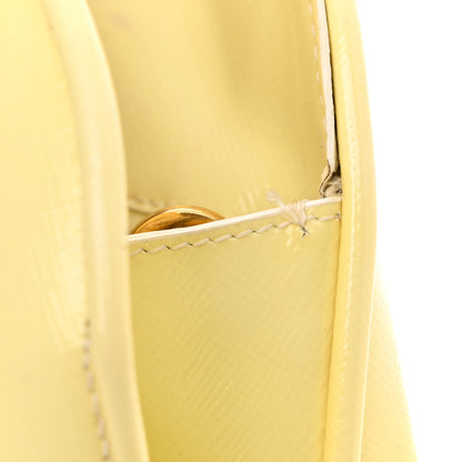 Prada Saffiano Lux Medium Open Promenade Tote Ananas 14 of 16