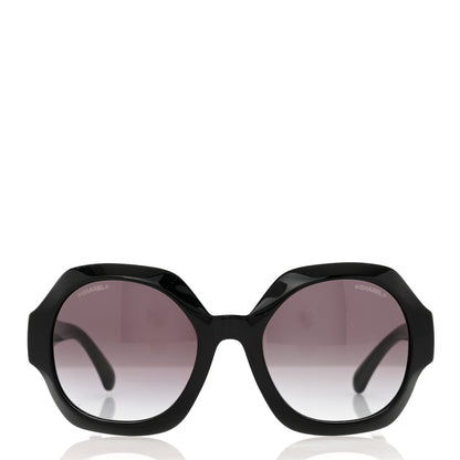 Chanel Acetate CC Sunglasses 71393A Black 2 of 6