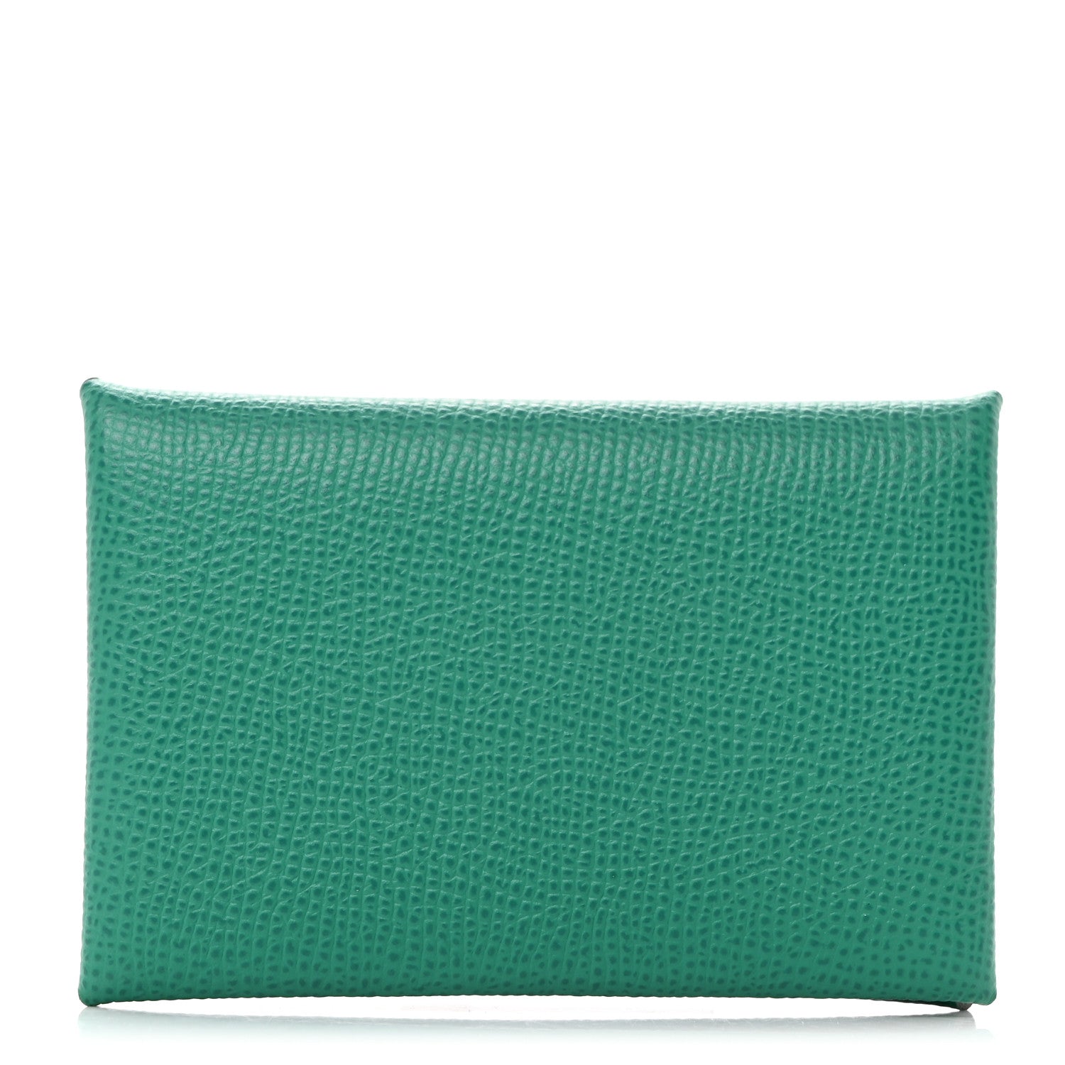 Hermes Epsom Calvi Card Case Vert Jade 1 of 8