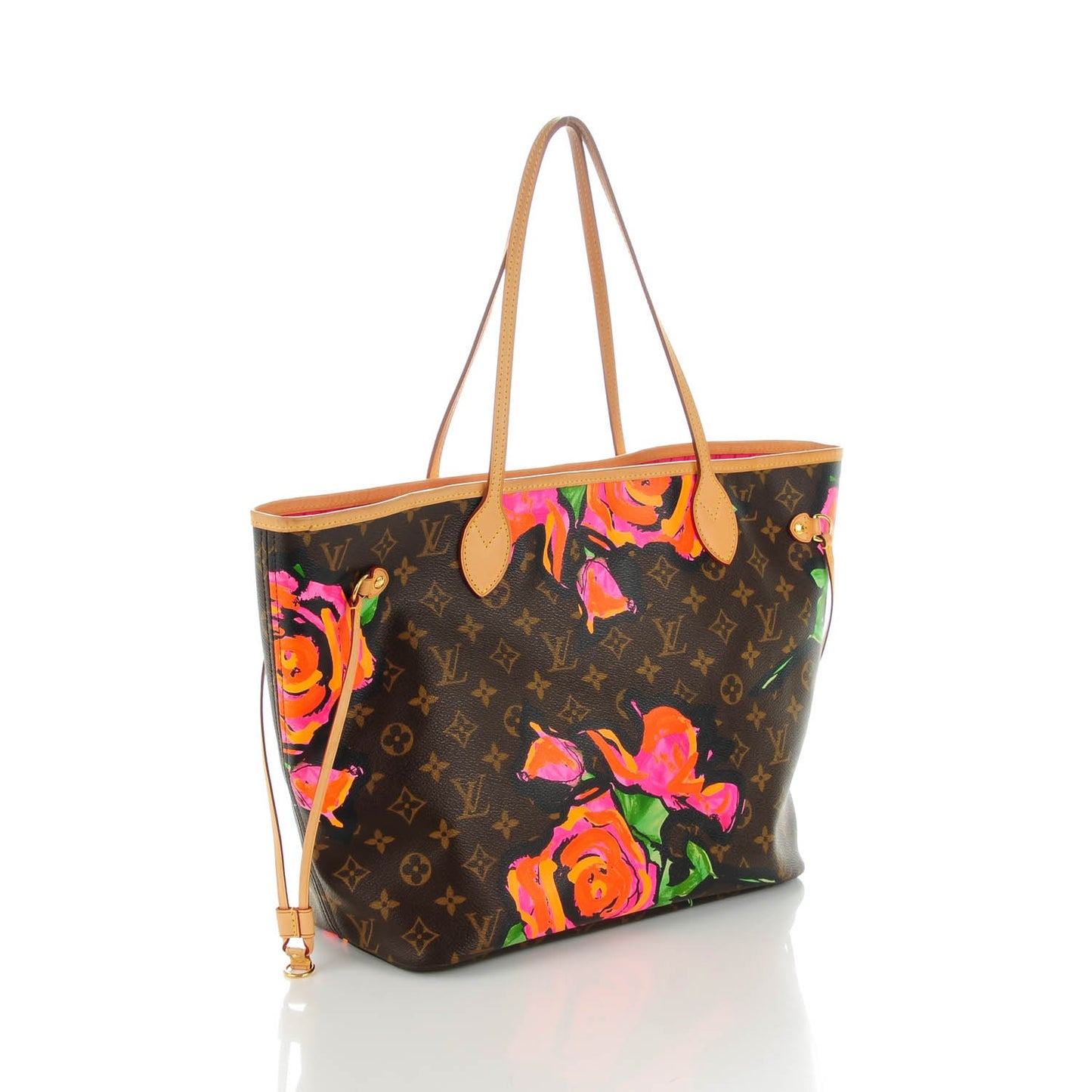 Monogram Roses Neverfull MM