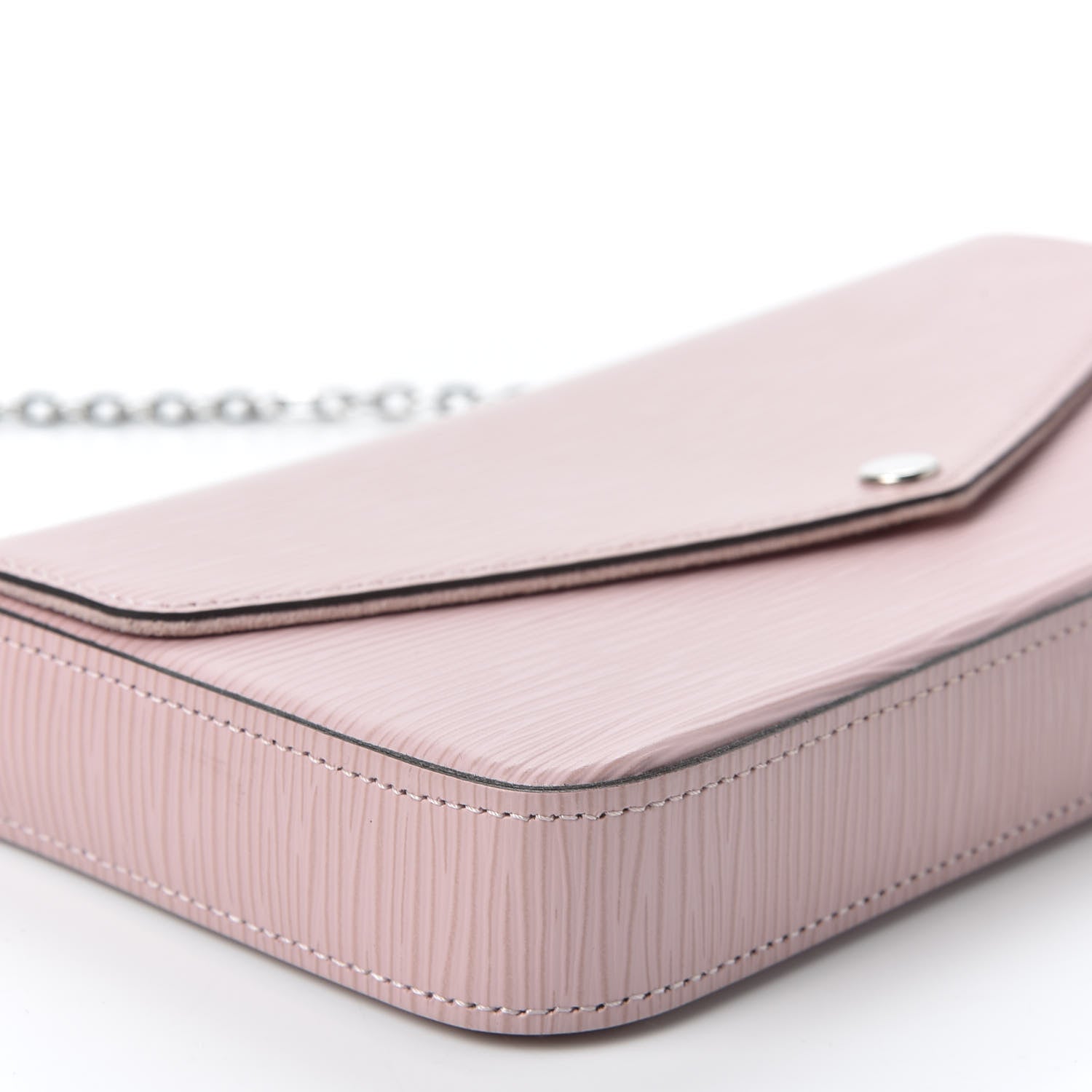 Louis Vuitton Epi Pochette Felicie Rose Ballerine 5 of 12