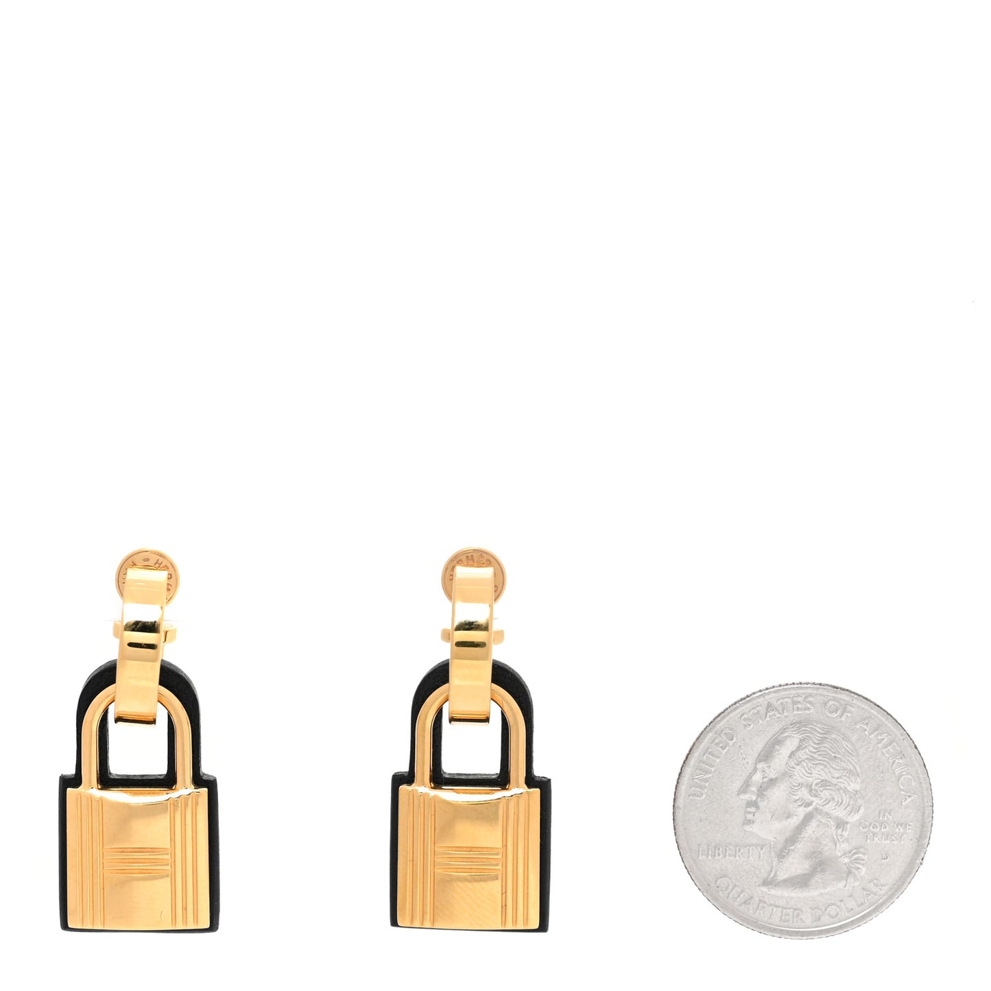 Gold Swift O'Kelly Earrings Black