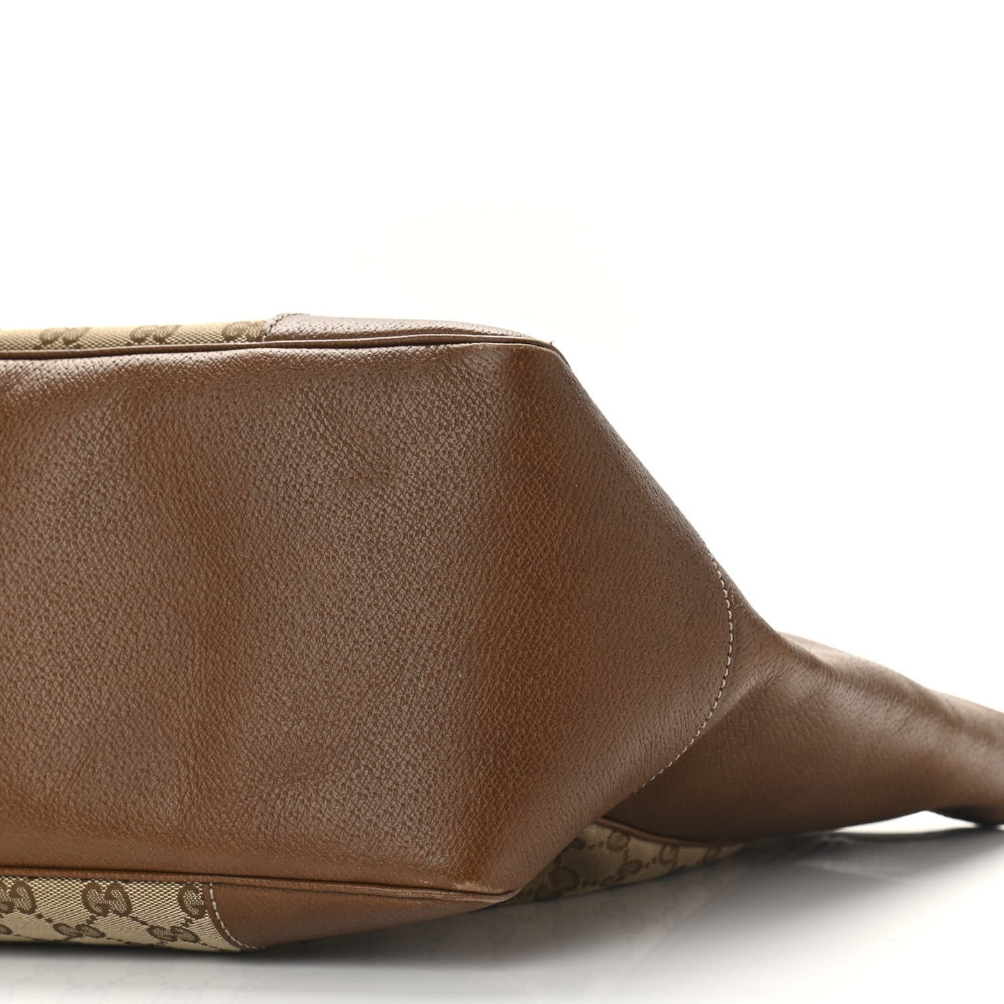 Monogram Medium Bree Zippered Tote Beige Tabacco