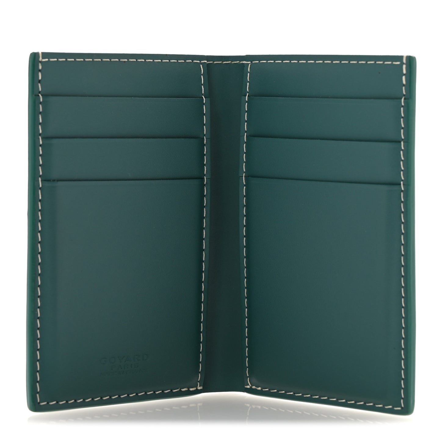 Goyardine Saint Pierre Card Holder Green