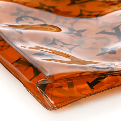 Louis Vuitton PVC Monogram Printed Envelope Pouch Orange 7 of 8