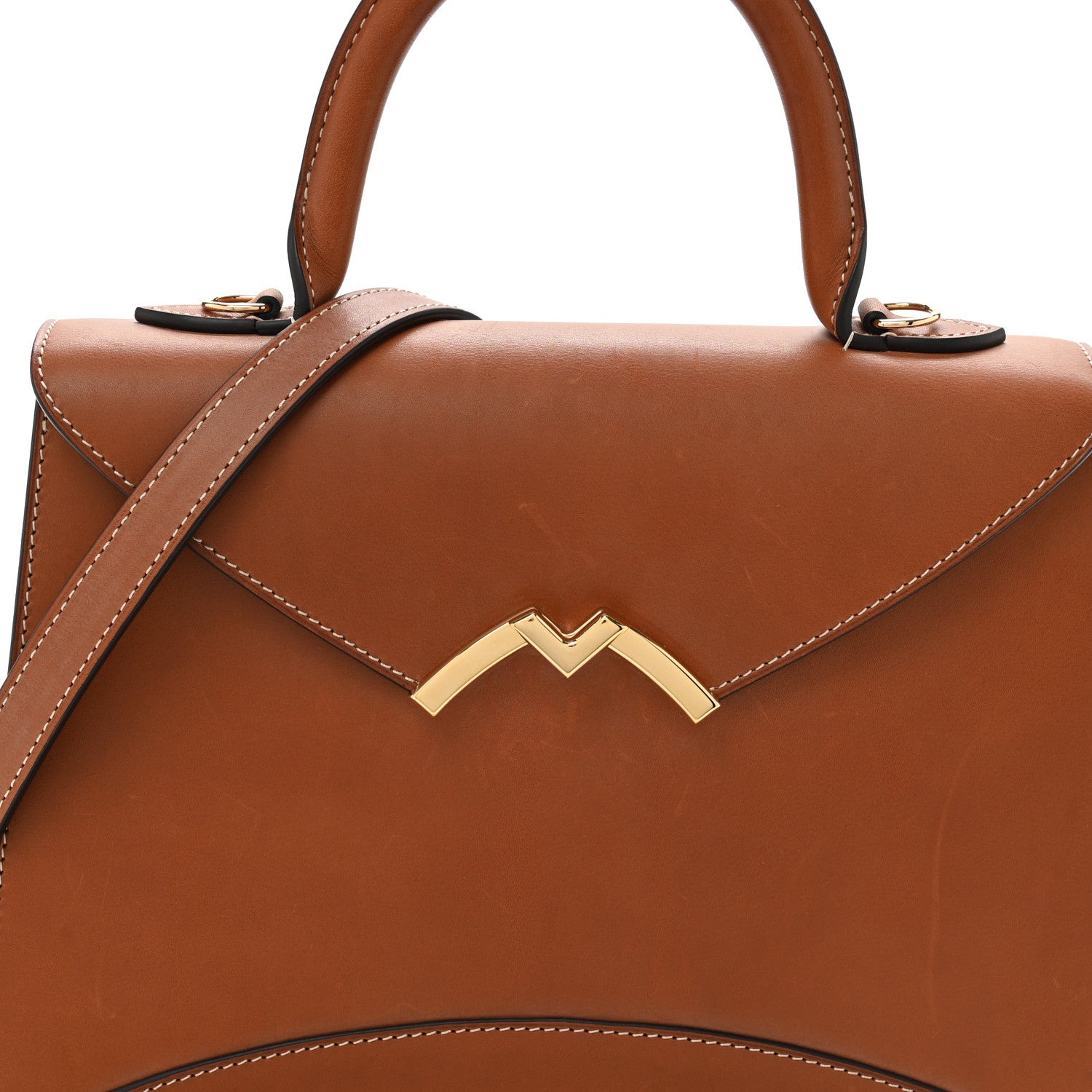 Moynat Barenia Gabrielle PM Tan 8 of 13