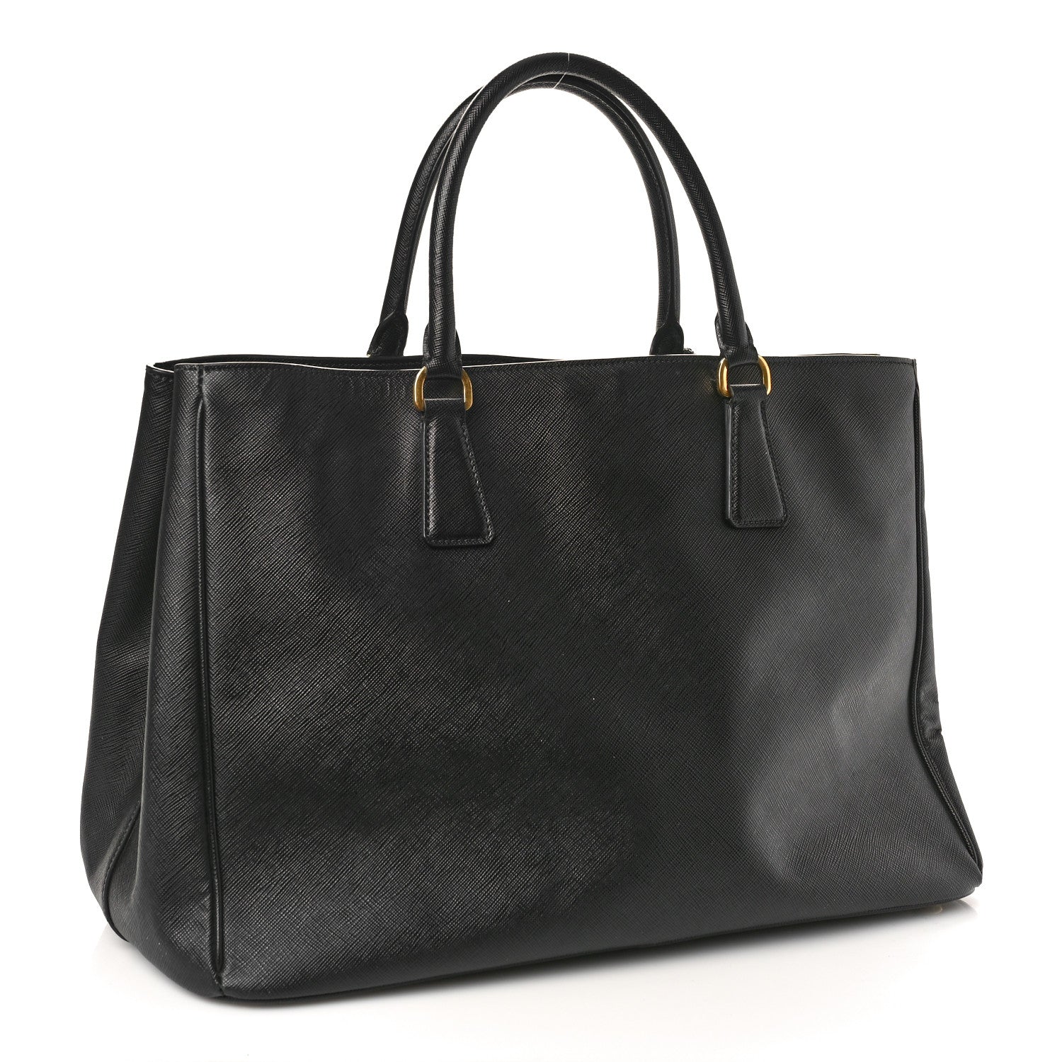 Prada Saffiano Lux Large Tote Black 3 of 8