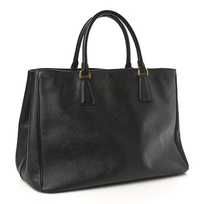 Prada Saffiano Lux Large Tote Black 3 of 8