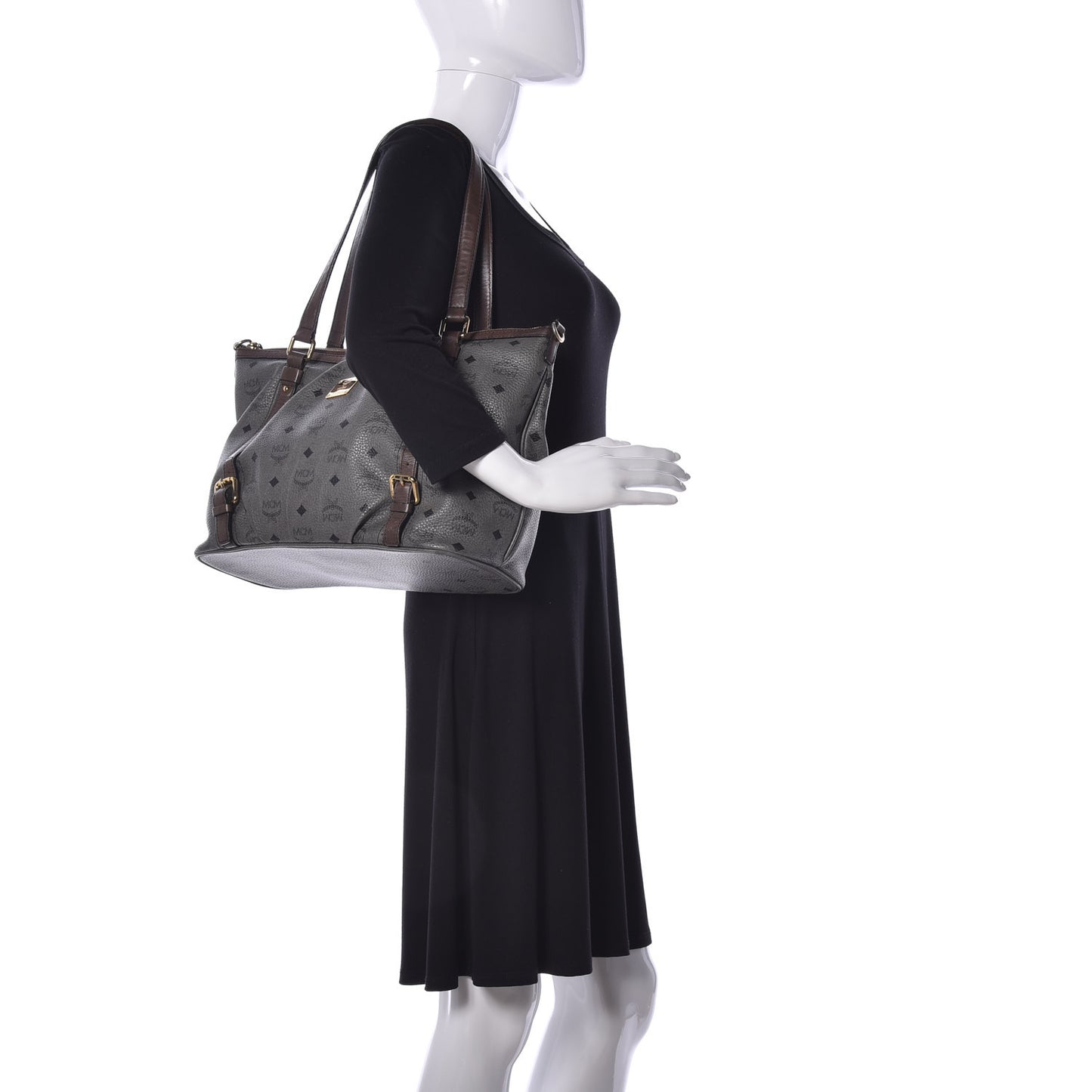 Visetos Medium Essentials Shopper Tote Phantom Grey