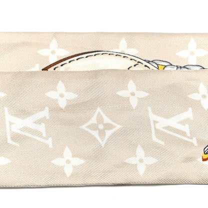 Louis Vuitton Silk Ultimate Monogram BB Bandeau Beige Clair 4 of 4