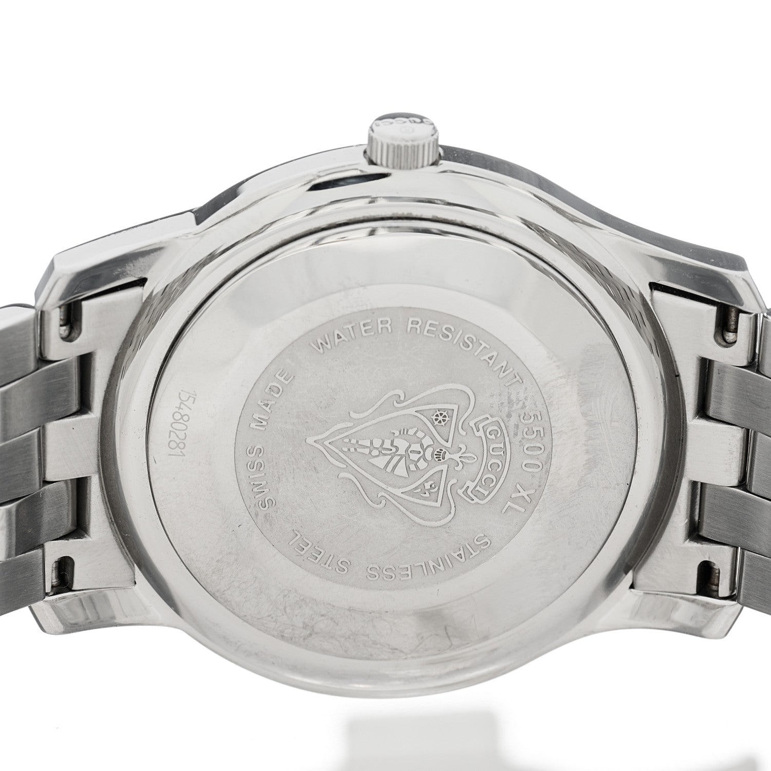 Gucci Stainless Steel 38mm 5500XL Quartz Watch Black 4 of 4