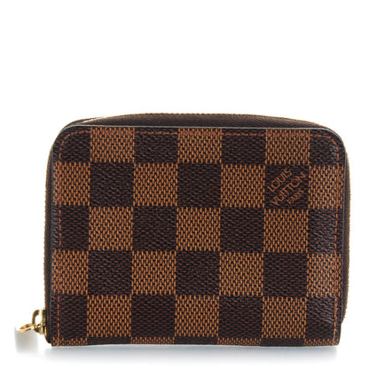 Louis Vuitton Damier Ebene Zippy Coin Purse 1 of 7