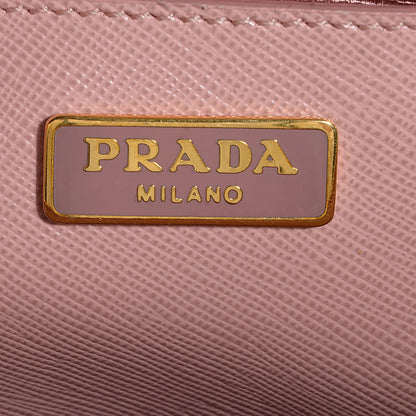 Prada Saffiano Lux Mini Promenade Tote Orchidea 6 of 8