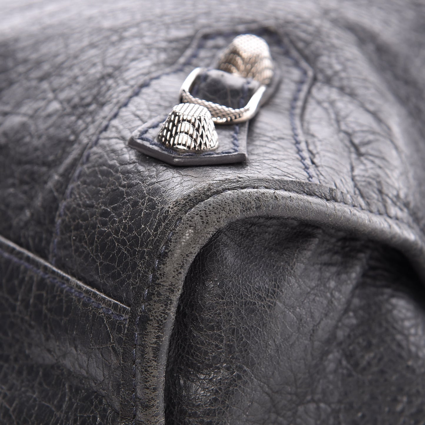 Agneau Giant 12 Silver Hardware City Anthracite