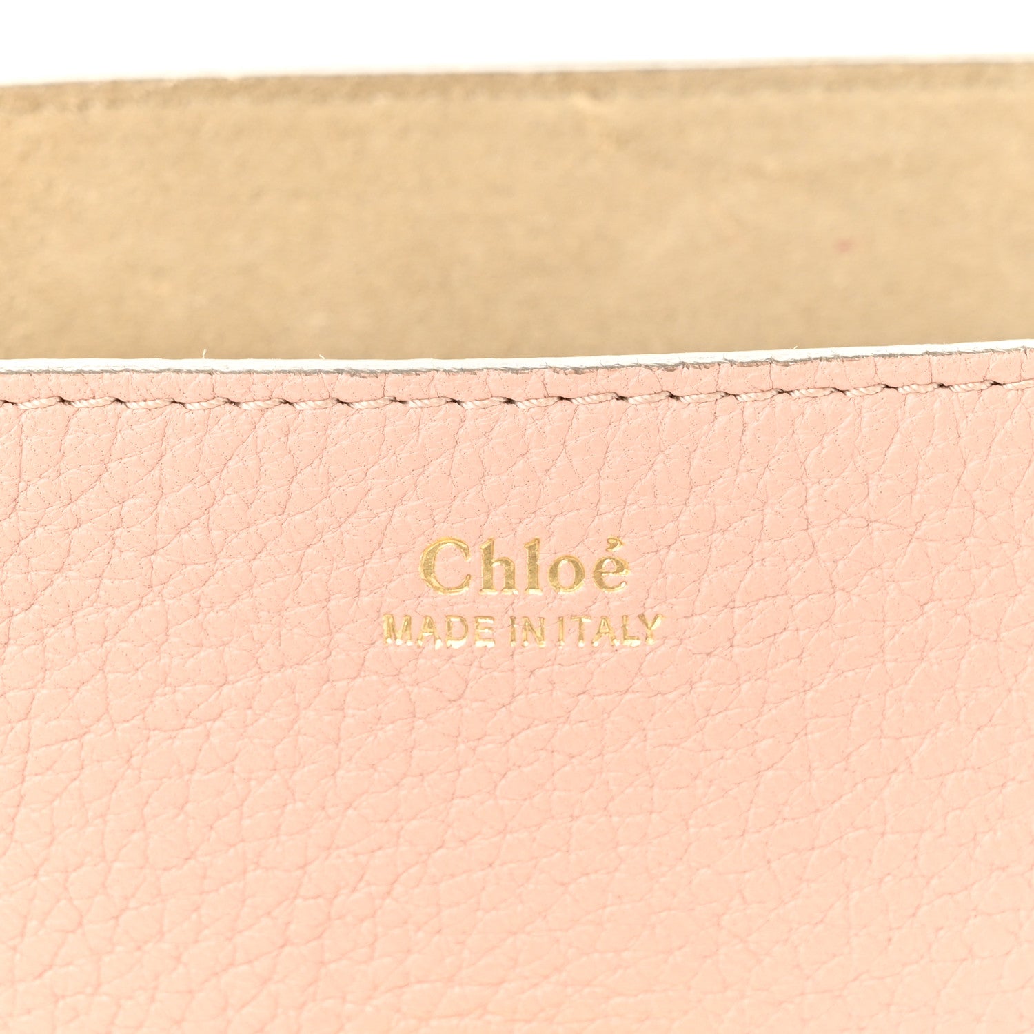 Chloe Grained Lambskin Mini Drew Shoulder Bag Misty Rose 6 of 11