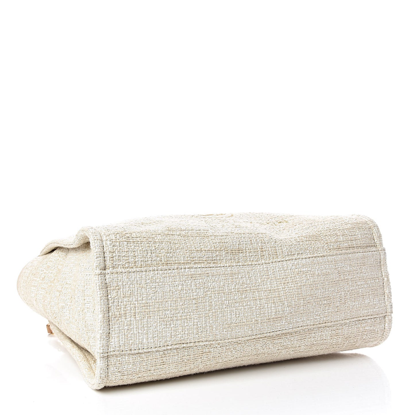 Canvas Small Deauville Tote Light Beige