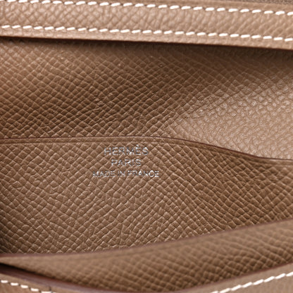 Hermes Epsom Bearn Compact Wallet Etoupe 6 of 8