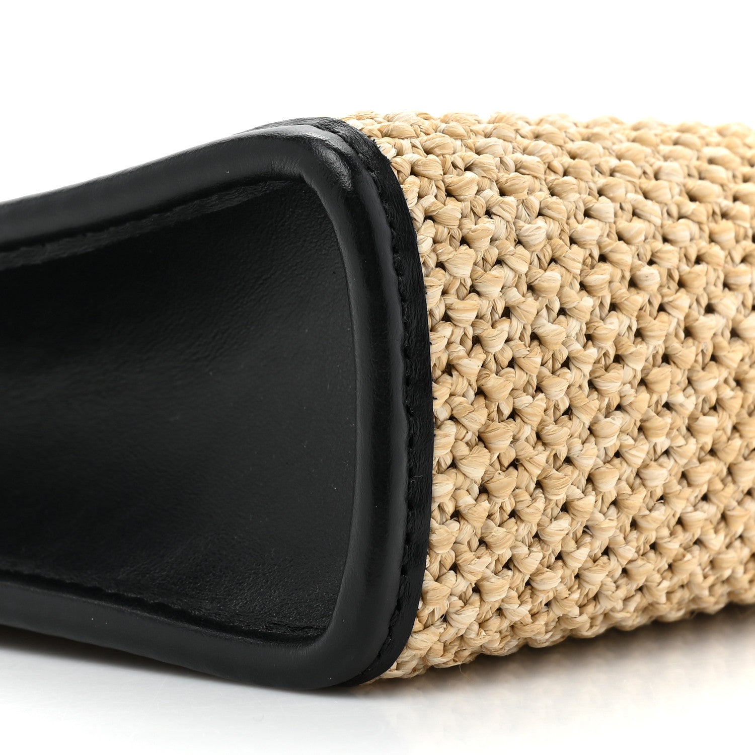 Louis Vuitton Raffia Calfskin Monogram Giant Pouch 9 of 9