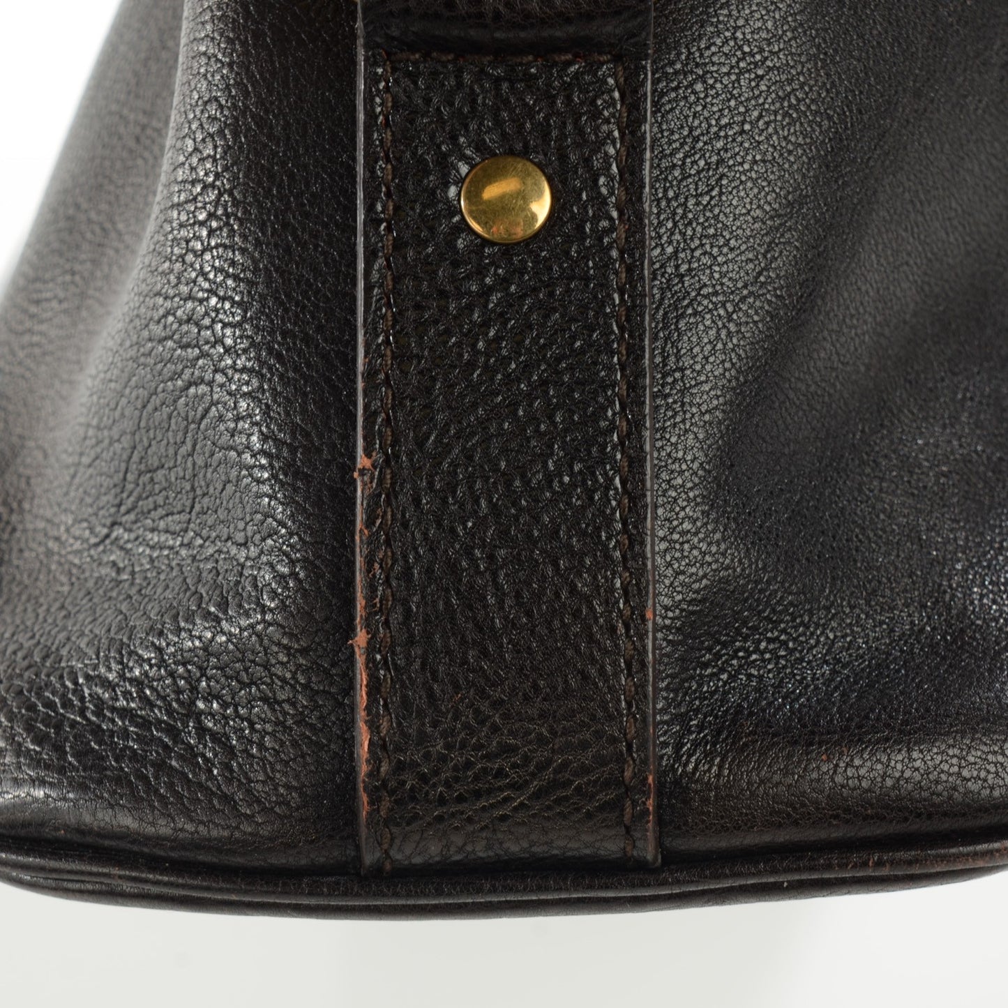 Calfskin Large Muse Chocolate
