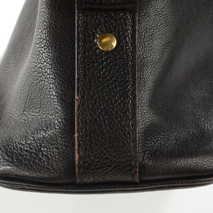 Saint Laurent Calfskin Large Muse Chocolate 4 of 12