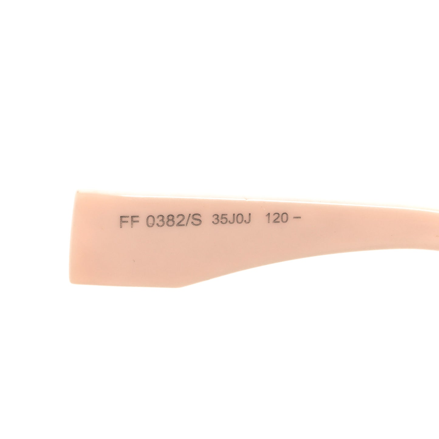 Mirrored Crystal Embellished FFreedom Shield Sunglasses FF 0382/S Pink