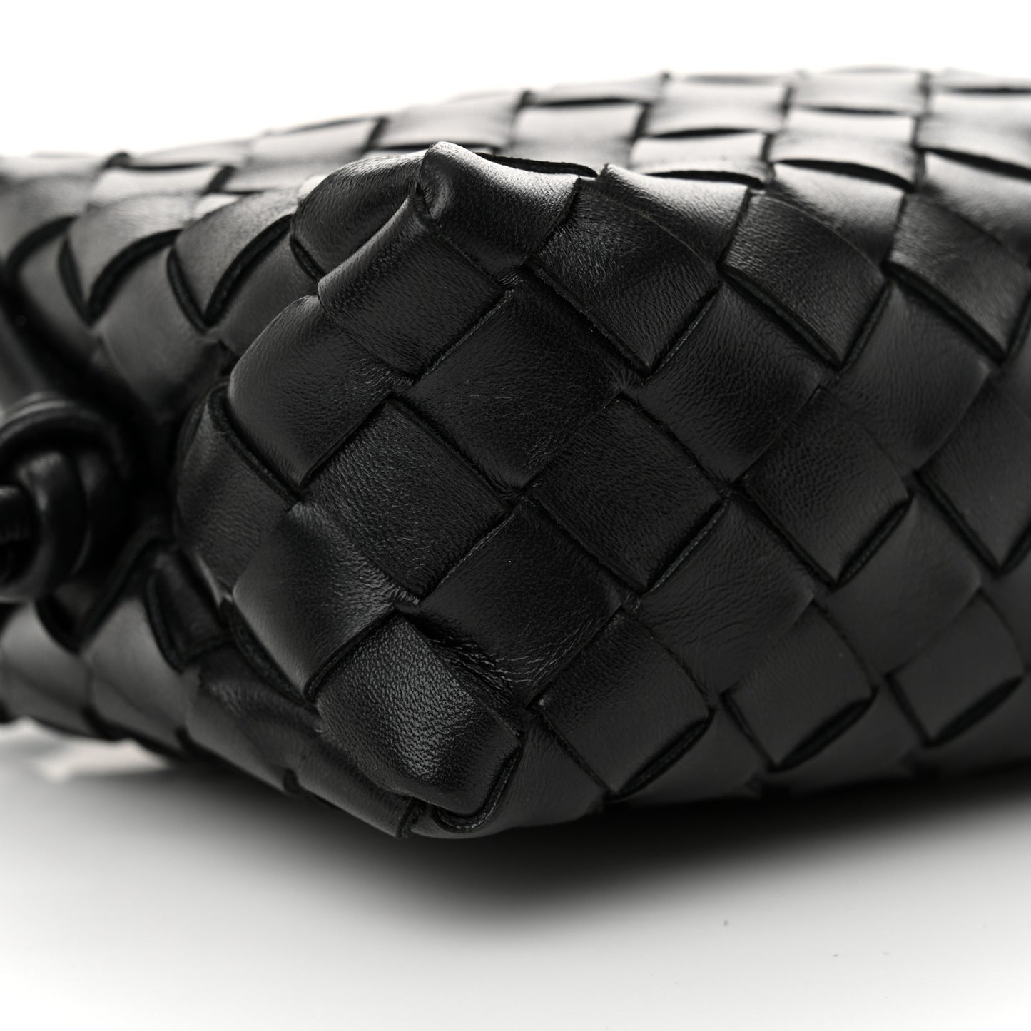 Nappa Intrecciato Mini Loop Camera Bag Black