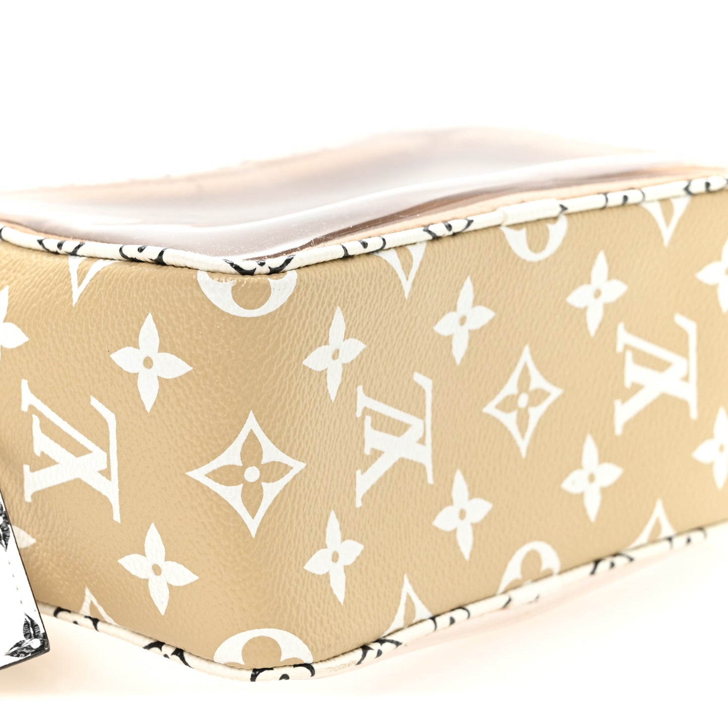 Monogram Giant Jungle Beach Pouch Ivory