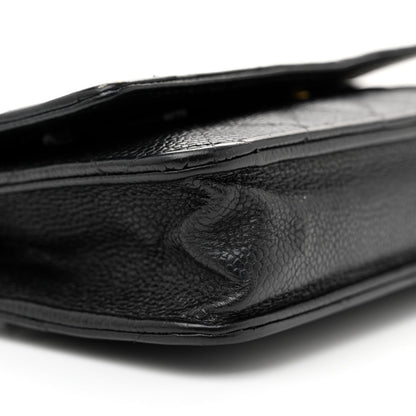 Chanel Caviar Quilted Wallet on Chain WOC Black 9 of 15