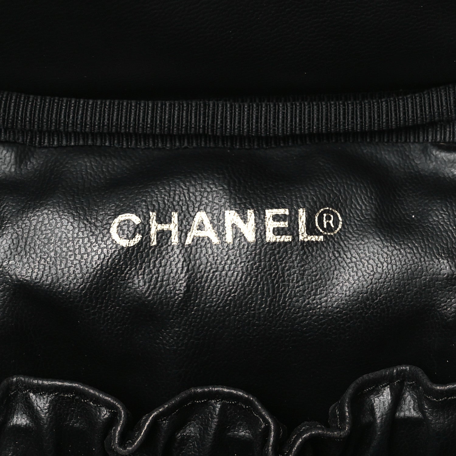 Chanel Caviar Vanity Cosmetic Case Black 6 of 11