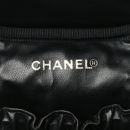 Chanel Caviar Vanity Cosmetic Case Black 6 of 11