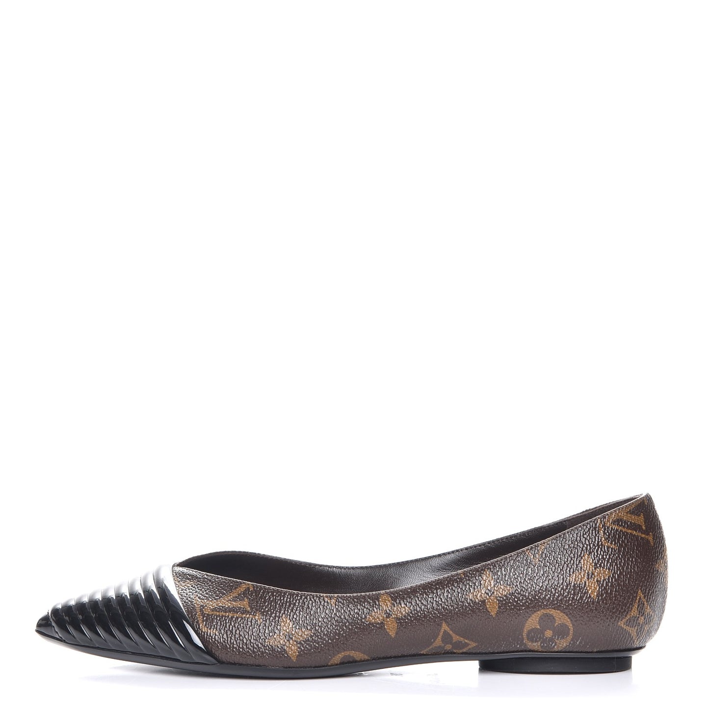 Monogram Inspired Ballerina Flats 36