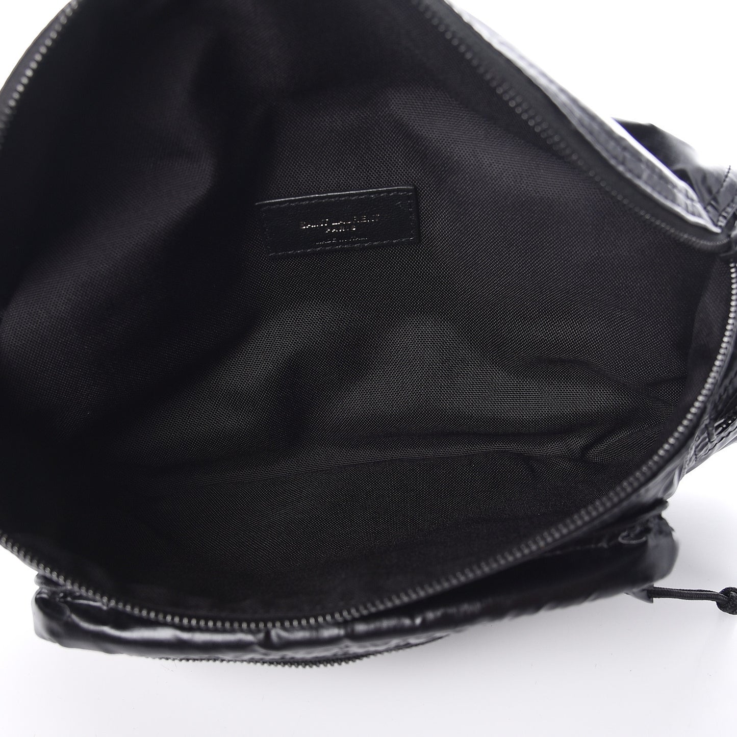 Nylon Logo Nuxx Body Belt Bag Black