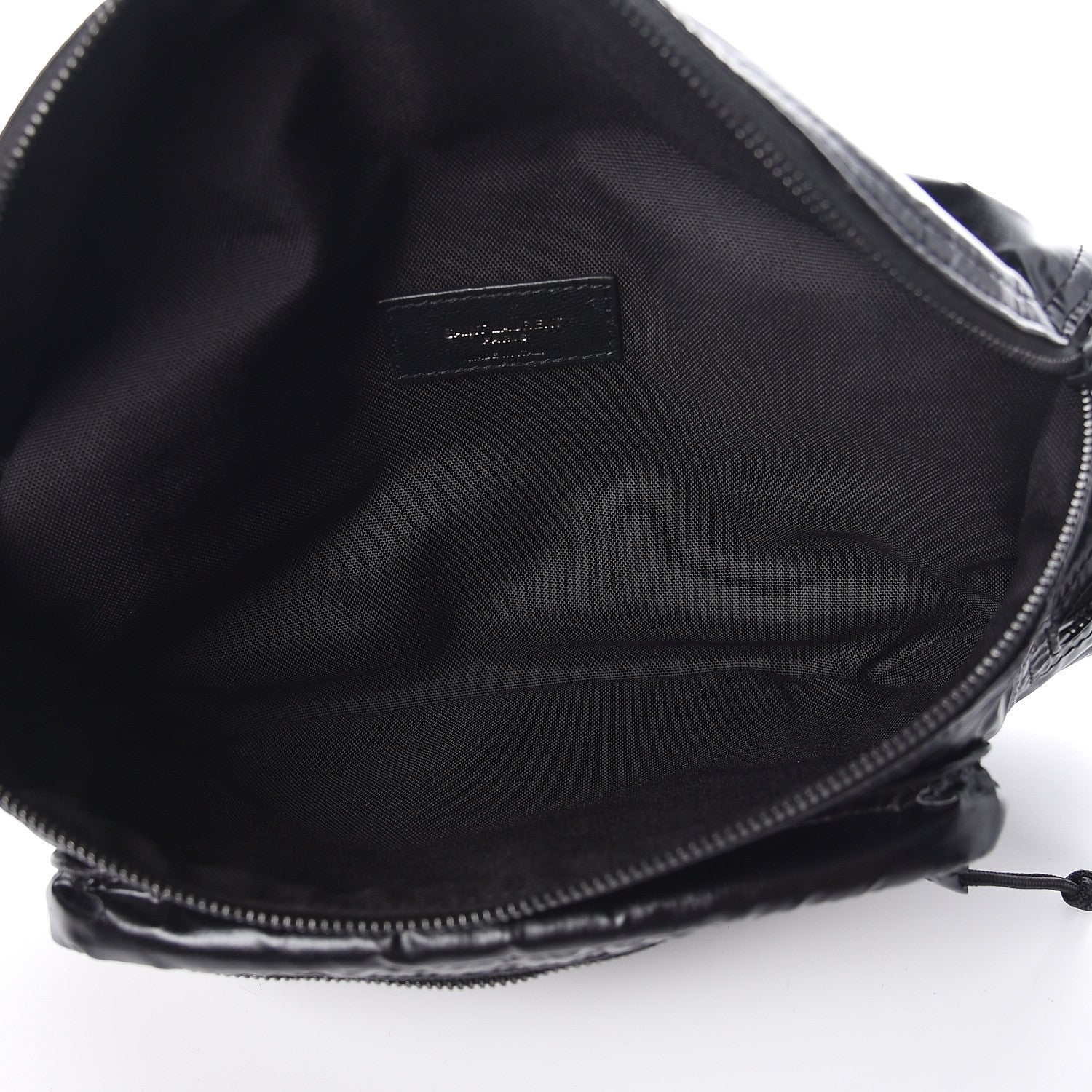 Saint Laurent Nylon Logo Nuxx Body Belt Bag Black 5 of 9
