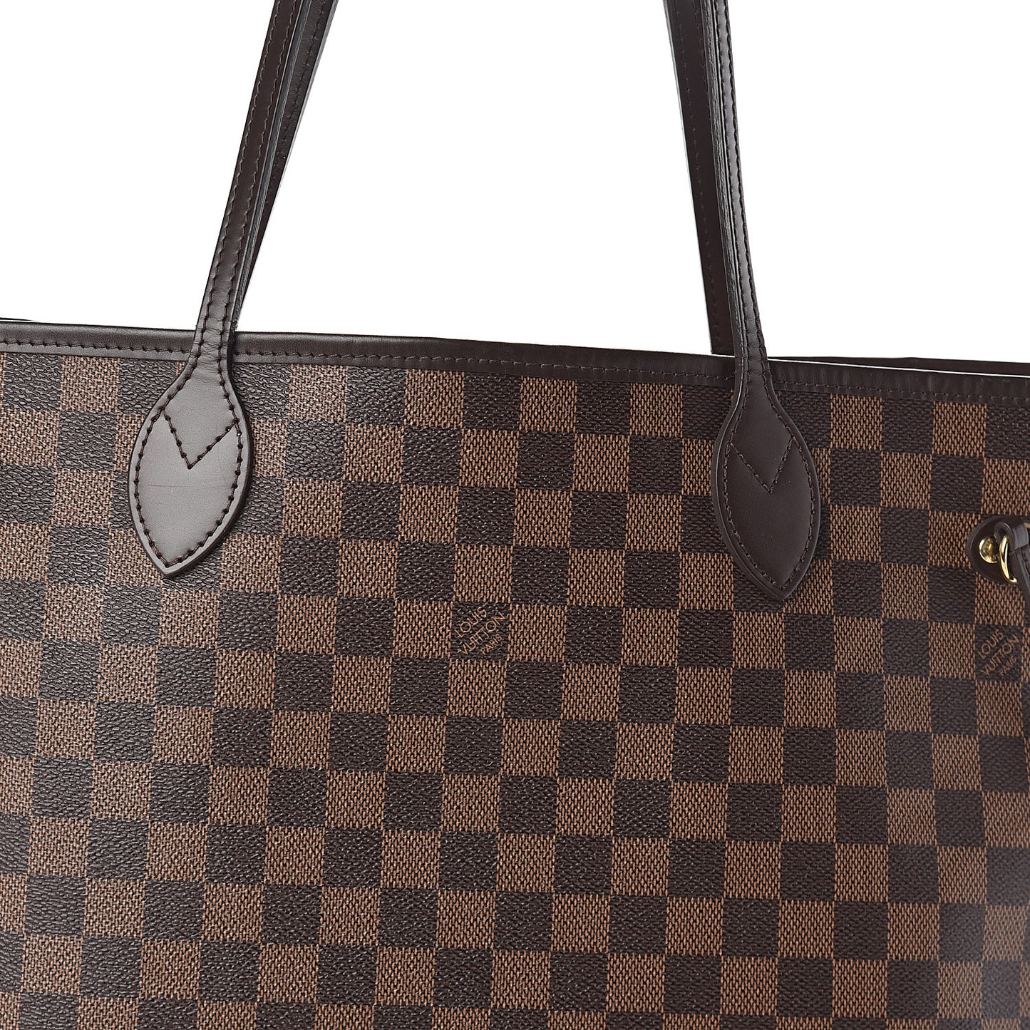 Damier Ebene Neo Neverfull MM Rose Ballerine