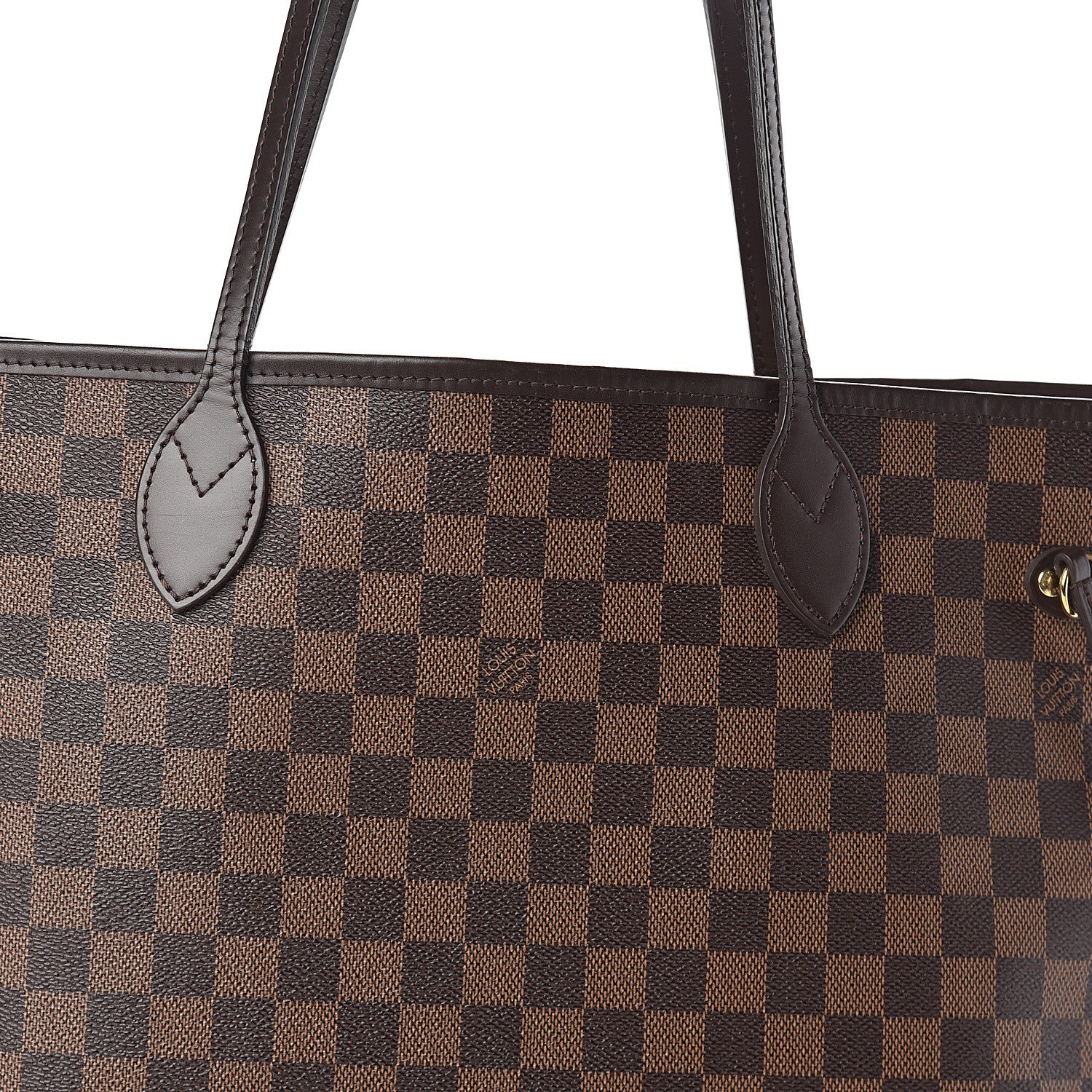 Louis Vuitton Damier Ebene Neo Neverfull MM Rose Ballerine 11 of 13