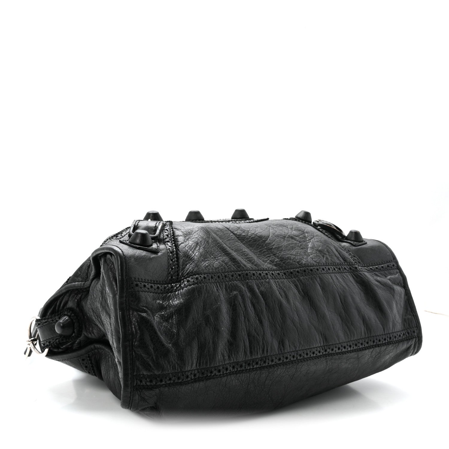 Balenciaga Agneau Giant Brogues Hardware City Black 5 of 11