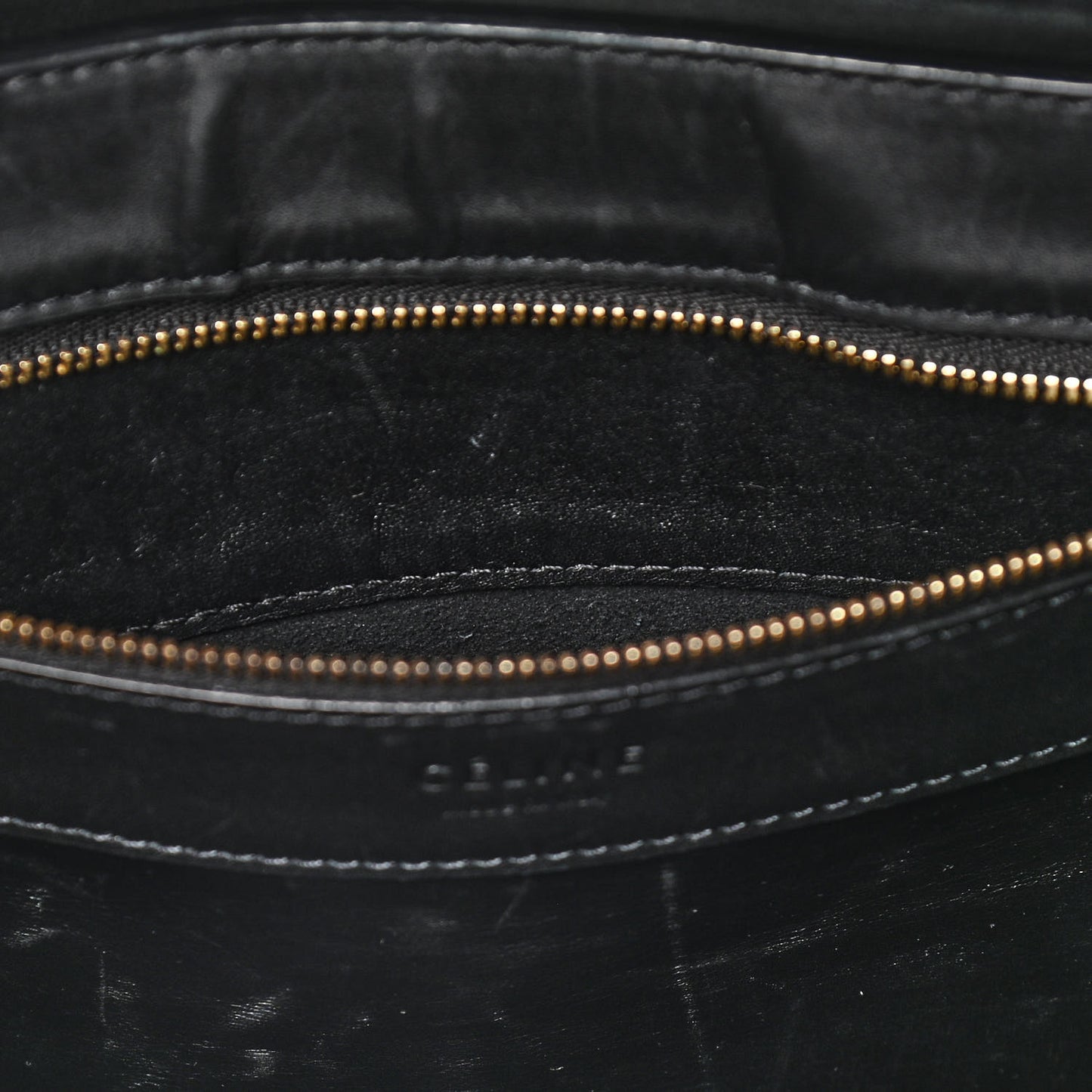 Calfskin Medium Horizontal Cabas Phantom Black
