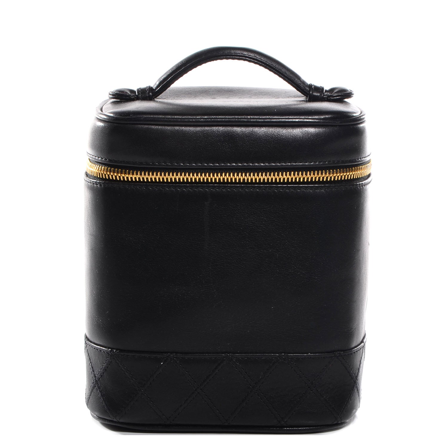 Chanel Lambskin Vanity Cosmetic Bag Black 1 of 8