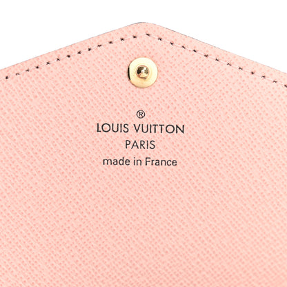Louis Vuitton Monogram Sarah Wallet NM Rose Ballerine 6 of 6