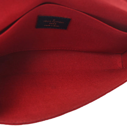Louis Vuitton Empreinte Pochette Felicie Chain Wallet Marine Rouge 5 of 8