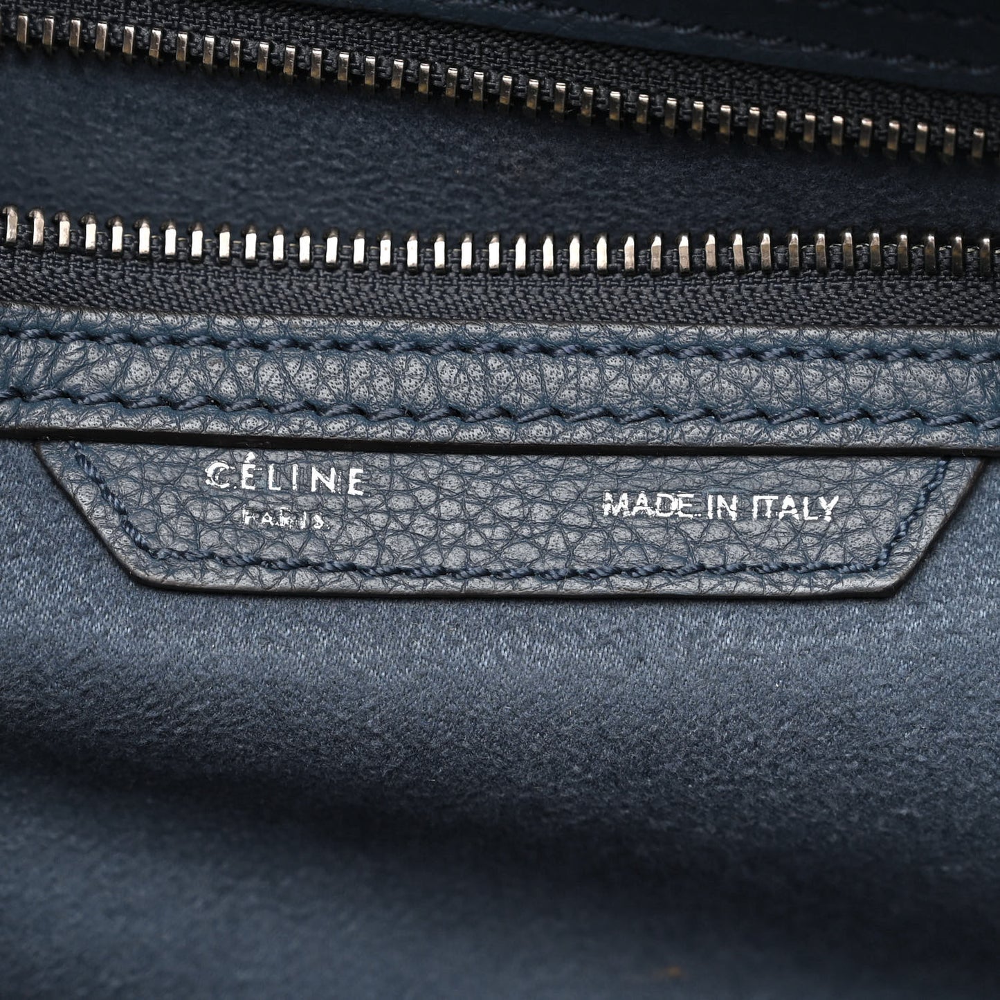 Drummed Calfskin Mini Luggage Orage