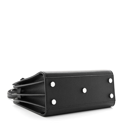 Saint Laurent Grained Calfskin Nano Sac De Jour Black 4 of 12