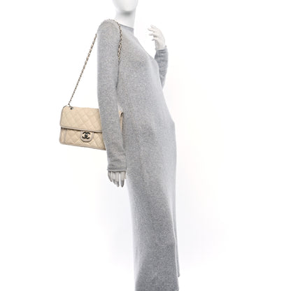 Chanel Caviar Quilted Medium French Riviera Flap Beige 2 of 10