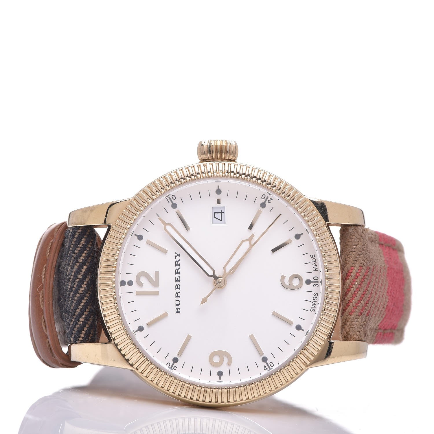 Burberry Stainless Steel Calfskin 38mm Quartz Watch BU7853 3 of 9