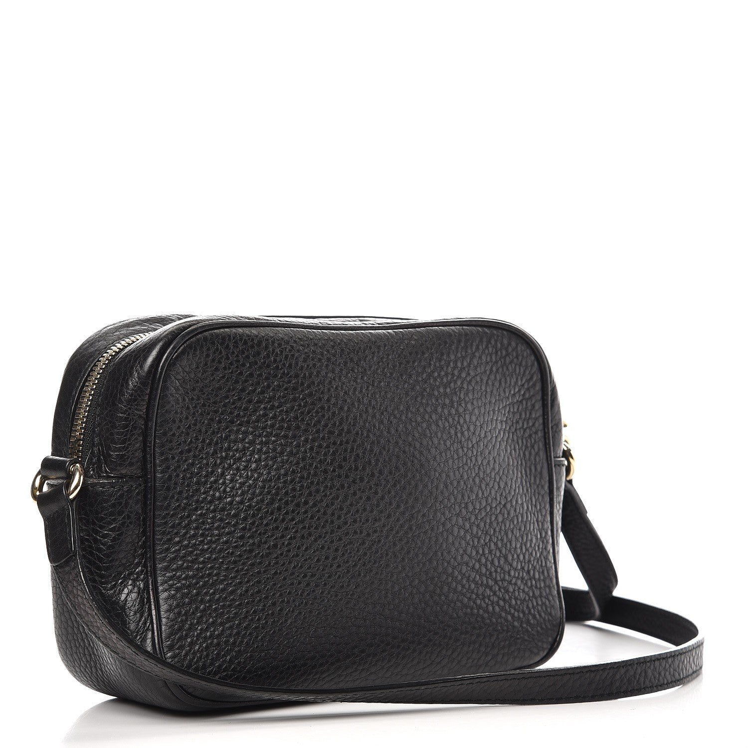 Gucci Pebbled Calfskin Small Soho Disco Bag Black 3 of 8