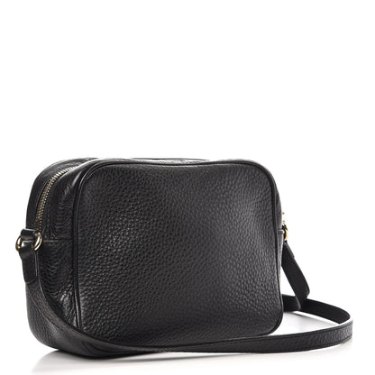 Gucci Pebbled Calfskin Small Soho Disco Bag Black 3 of 8